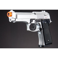 HFC HA-118S 220FPS Premium Spring Tactical Airsoft Pistol - SILVER