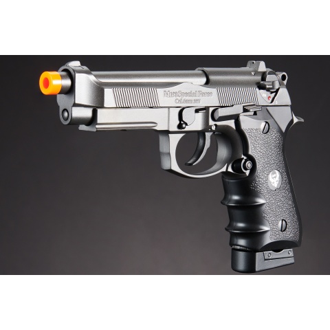HFC Airsoft M190 Pistol Special Forces Gas Powered w/ GBB - BLACK