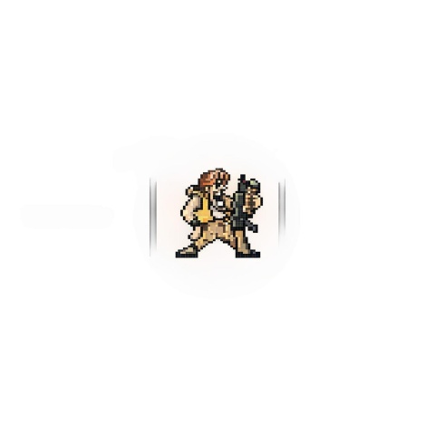 Metal Gear Marco Yell PVC Patch