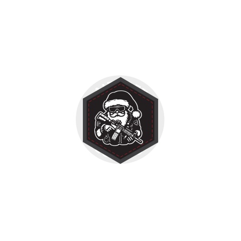 Armed Santa PVC Patch