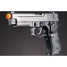 HFC Airsoft HG-170 Gas Powered Pistol w/ GBB Function - BLACK