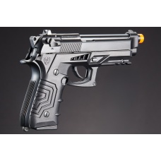 HFC HG-173 Gas Blowback Semi-Auto M9 Airsoft Pistol - BLACK