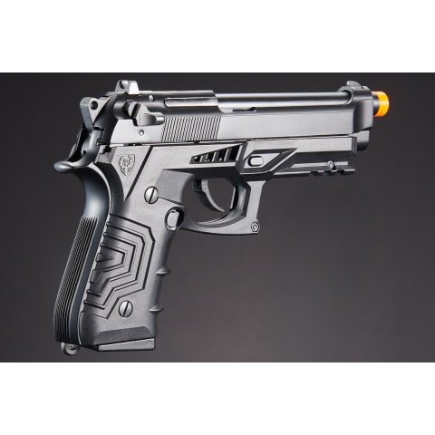 HFC HG-173 Gas Blowback Semi-Auto M9 Airsoft Pistol - BLACK