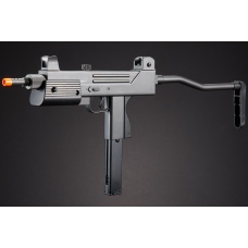 HFC Airsoft Gas Powered Pistol w/ Folding Stock - BLACK