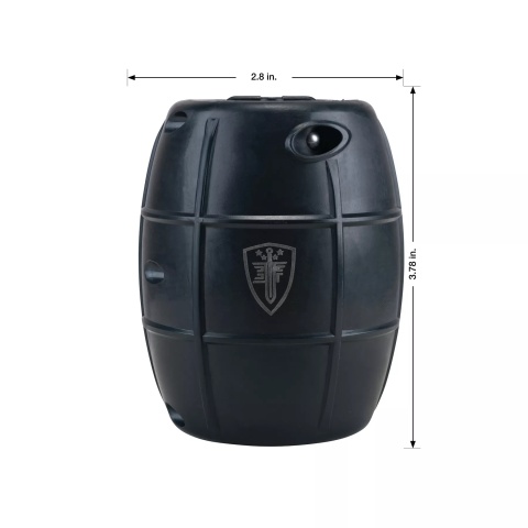 Elite Force Hailstorm Green Gas Airsoft BB Grenade / Black