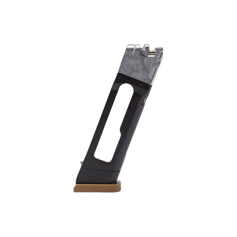 UMAREX Glock 19X Gen-5 .177 18rd Drop-Free Magazine, Black/Tan