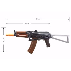 E&L AKS-74UN Essential 2.0 AEG 6mm Airsoft Rifle w/ Wood Stock