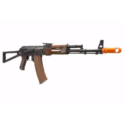 E&L AKS-74N Essential 2.0 AEG 6mm Airsoft Rifle w 1.0 ETU MOSFET & Folding Metal Stock
