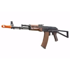 E&L AKS-74N Essential 2.0 AEG 6mm Airsoft Rifle w 1.0 ETU MOSFET & Folding Metal Stock