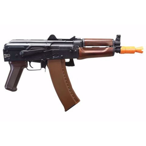 E&L AKS-74UN Platinum AEG AK Airsoft Rifle w/ 2.0 ETU MOSFET - Wood and Steel