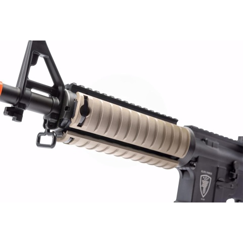 Elite Force CQBX M4 Airsoft AEG Rifle w/ Built-In Eye Trace Tracer Unit - (Tan)