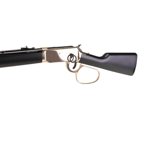 Elite Force Legends Limited Edition Saddle Gun CO2 Powered Lever Action Carbine Airsoft Rifle - (Gold/Black)
