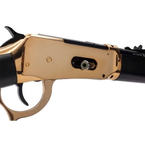 Elite Force Legends Limited Edition Saddle Gun CO2 Powered Lever Action Carbine Airsoft Rifle - (Gold/Black)