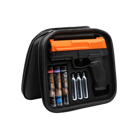 P2P Secure 68P 19 Joule .68 Cal CO2 Less Lethal Self Defense Launcher Pepper Defense Kit