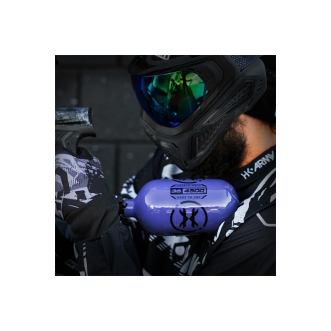 HK Army 36ci/4500 PSI Extra Lite Carbon Fiber Tank w/ Standard Re - Icon Purple