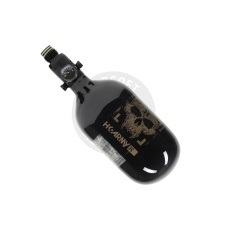 36CI / 4500PSI Extra Lite Carbon Fiber Tank - Standard Reg - Doom (Black/Gold)