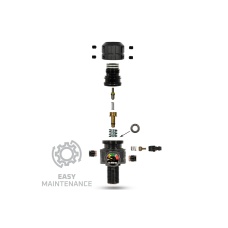 HK Army Turbine Pro HPA Regulator - (Black)