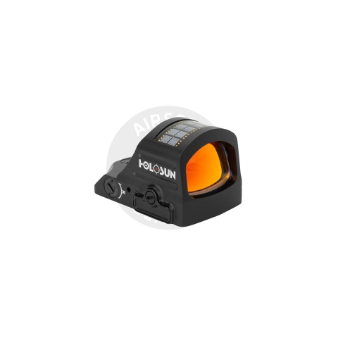HOLOSUN HS407C X2 Solar + Battery Powered Micro Dot Reflex Sight w/ Dot Reticle (Green Dot)
