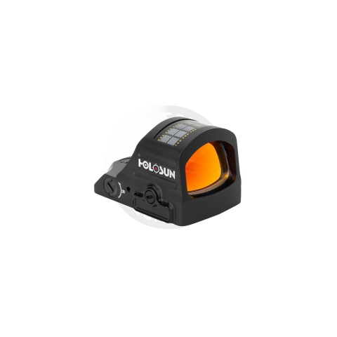 HOLOSUN HS407C X2 Solar + Battery Powered Micro Dot Reflex Sight w/ Dot Reticle (Green Dot)