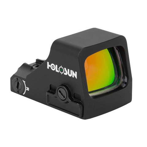 HOLOSUN HE407K-GR X2 Green Open Reflex Optical Sight - (Black)