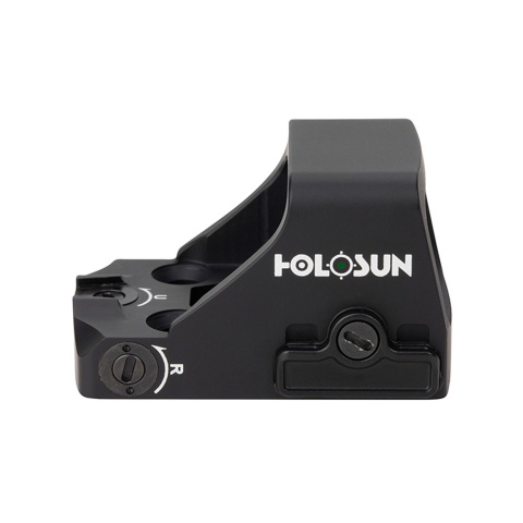 HOLOSUN HE407K-GR X2 Green Open Reflex Optical Sight - (Black)