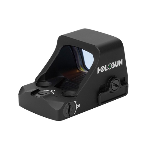 HOLOSUN HE407K-GR X2 Green Open Reflex Optical Sight - (Black)