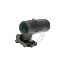 HOLOSUN 3X Magnifier for Red Dot Optics w/ Flip to Side QD Mount - (Aluminum)