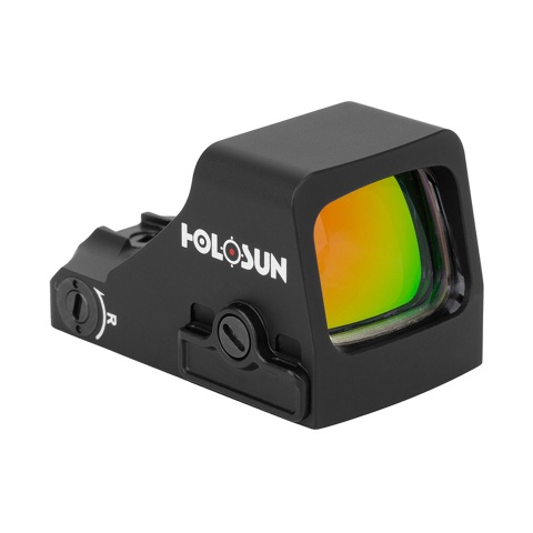 HOLOSUN HE407K X2 Red Open Reflex Optical Sight - (Black)