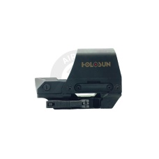 HOLOSUN HS510C Solar + Battery Powered Open Reflex Sight w/ Dual Reticles - (Black)