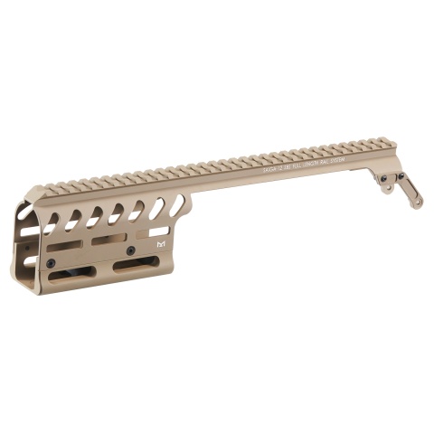 ITP M-LOK CNC Aluminum Handguard Full Length Rail For Marui TM SAIGA-12 SBS GBB Series