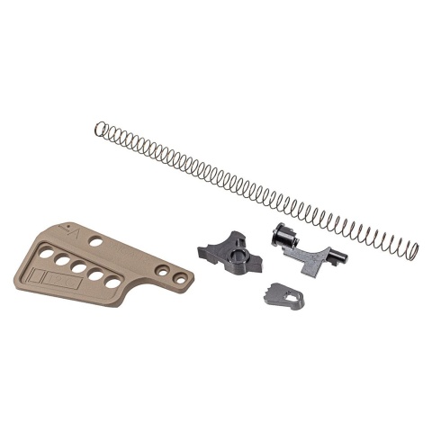 ITP Steel Trigger Group Parts For Marui TM SAIGA-12 GBB Series w/ Magwell & Spring