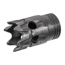 ITP SAIGA-12 / AK Style Airsoft Muzzle Break For M24 CW Adapter Type - (Black)