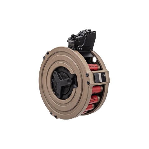 ITP SAIGA 12K Shotgun Drum Magazine Kit V2 For Marui TM SAIGA-12 GBB Series