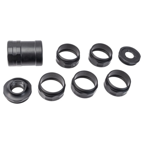 ITP Modular Airsoft Barrel Extension Mock Suppressor For Marui TM SAIGA 12 GBB Series