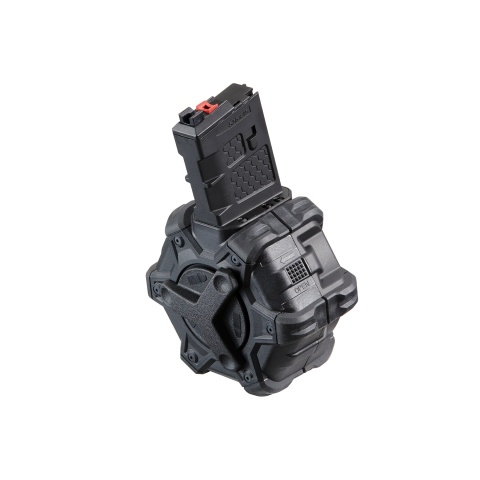 AW Custom Adaptive Drum Magazine For WE M4 series GBB - (Black)