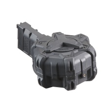 AW Custom Adaptive Drum Magazine For WE M4 series GBB - (Black)