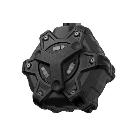 AW Custom Adaptive Drum Magazine For WE M4 series GBB - (Black)