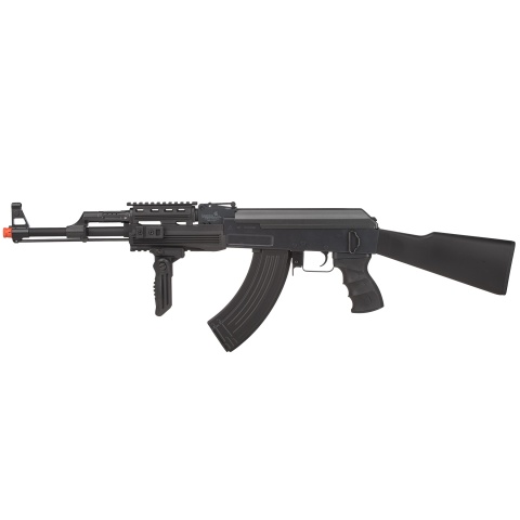 Lancer Tactical Airsoft AK-47M-G2 RIS AEG Rifle w/ Battery and Charger