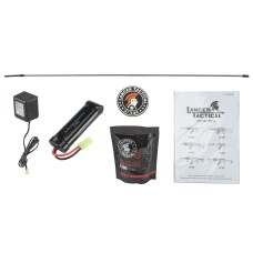 Lancer Tactical Airsoft AK-47M-G2 RIS AEG Rifle w/ Battery and Charger