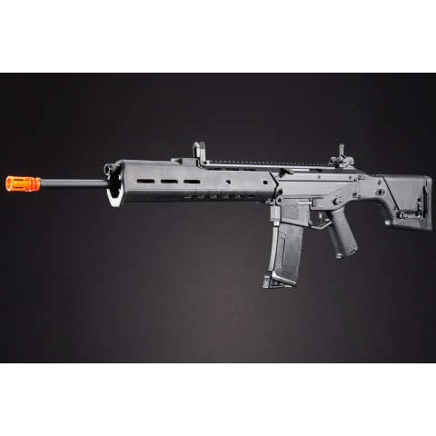 Atlas Custom Works Airsoft Masada DMR Polymer AEG w/ Integrated Cheek Riser - BLACK