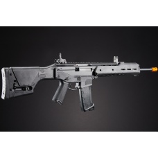 Atlas Custom Works Airsoft Masada DMR Polymer AEG w/ Integrated Cheek Riser - BLACK