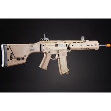 Atlas Custom Works Masada DMR Polymer AEG w/ Integrated Cheek Riser - TAN