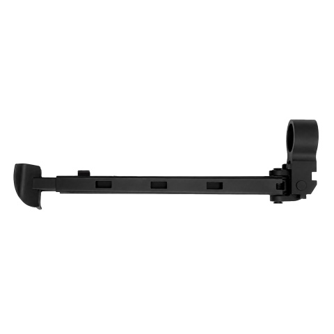 Battle Axe Full Metal Replacement Folding Bipod for MK46 / M249 Airsoft Machine Gun AEG - (Black)