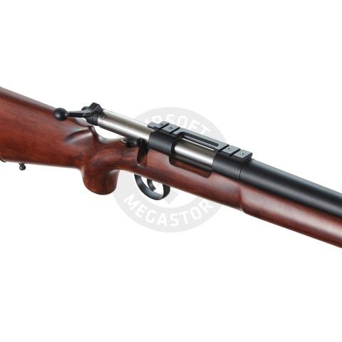 A&K SOCOM Type M24 Bolt Action Rifle Airsoft Sniper Rifle w/ Adjustable Stock - (Wood)