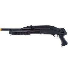 Atlas Custom Works Pump Action Spas 12 Hybrid w/ Foldable Stock (Color: Black)