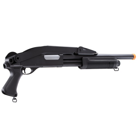 Atlas Custom Works Pump Action Spas 12 Hybrid w/ Foldable Stock (Color: Black)