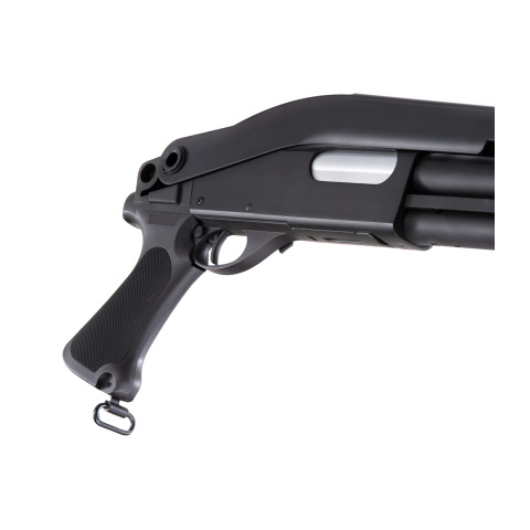 Atlas Custom Works Pump Action Spas 12 Hybrid w/ Foldable Stock (Color: Black)