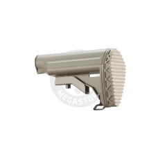 Golden Eagle Airsoft M4 / M16 Retractable AEG Crane Stock - Tan