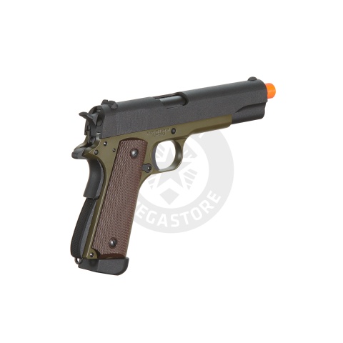 KJW Full Metal M1911-A1 CO2 Gas Blowback GBB Airsoft Pistol