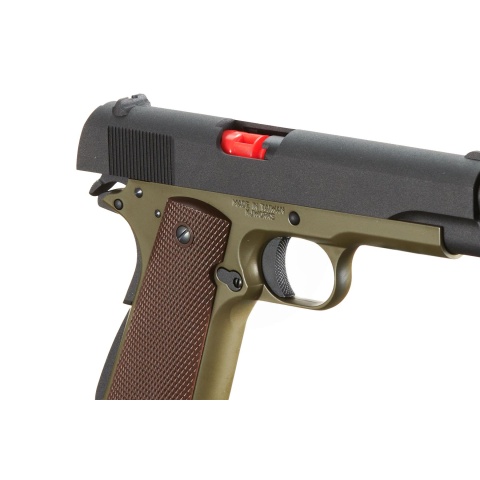 KJW Full Metal M1911-A1 CO2 Gas Blowback GBB Airsoft Pistol